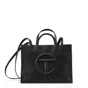 Telfar Medium Shopping Bag Black